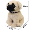Perro Pug Maskarony Gde
