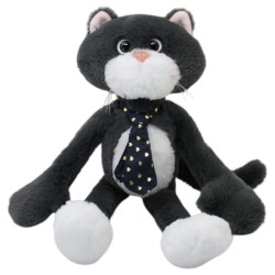 Gato Corbatony Gris Gde