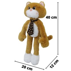 Gato Corbatony Café Claro Gde
