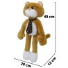Gato Corbatony Café Claro Gde