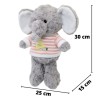 Elefante Bombonetto Rosa Gde