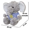 Elefante Bombonetto Azul Gde