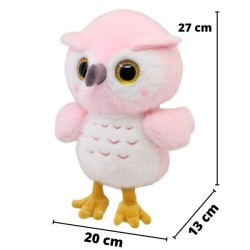 Búho Cejolin Rosa Med