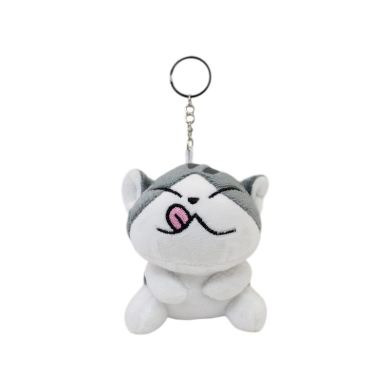 Llavero Gatito Gris