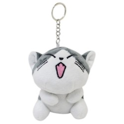 Llavero Gatito Gris
