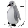 Pingüino Skyfy Gris Extra Gde