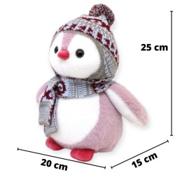 Pingüino Cooler Rosa Med
