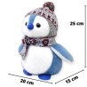 Pingüino Cooler Azul Med