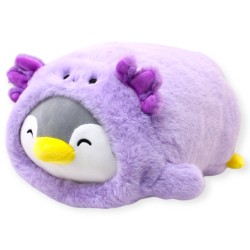 Pingüino Ajolopinguis Echado Morado Gde