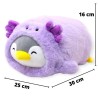Pingüino Ajolopinguis Echado Morado Gde