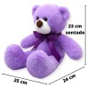 Oso Feluchi Morado Gde