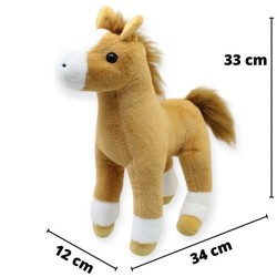 Caballo Runner Gold Gde Con Sonido