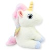 Unicornio Bomboncito Blanco Con Azul Med