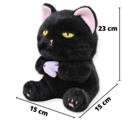 Gato Fishito Negro Med