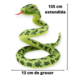 Vibora Diamante Verde Gde