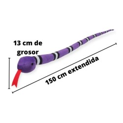 Vibora Coralillo Morada Gde