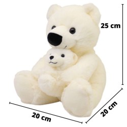 Oso Polar Con Cria Gde