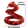 Vibora Birmania Roja Jumbo