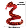 Vibora Birmania Roja Gde