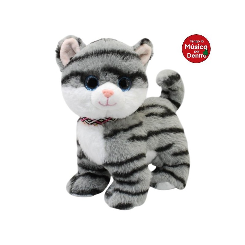 Gato Mishy Tabby Gde Con Sonido