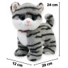 Gato Mishy Tabby Gde Con Sonido