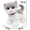 Gato Mishy Gris Gde Con Sonido