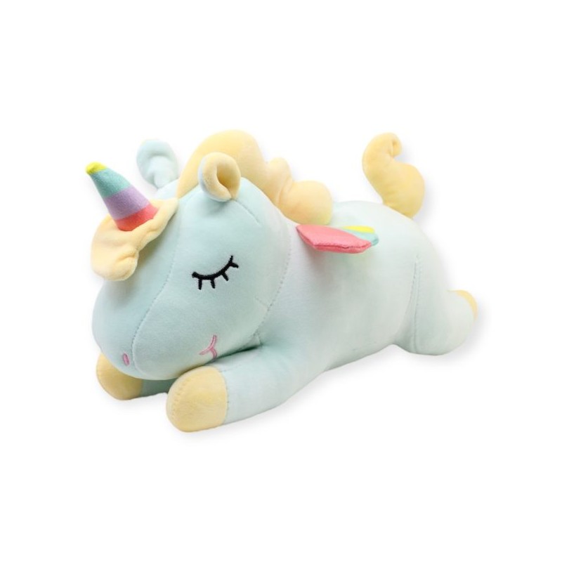Unicornio Echado Copetony Aqua Gde