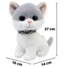 Gato Greky Gris Gde Con Sonido