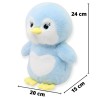 Pingüino Pispinguiny Azul Med
