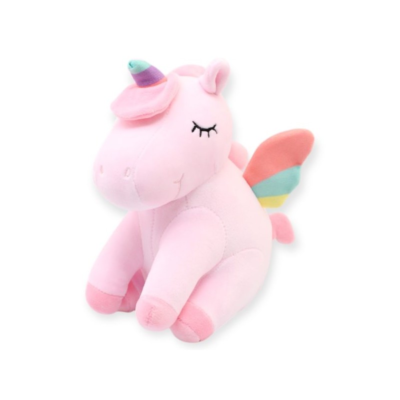 Unicornio Copetin Rosa Med