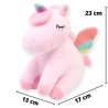 Unicornio Copetin Rosa Med