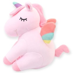 Unicornio Copetin Rosa Med