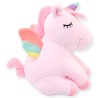 Unicornio Copetin Rosa Med