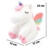 Unicornio Copetin Blanco Med