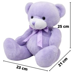 Oso Ternurita Morado Gde