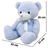 Oso Ternurita Azul Gde