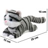Gato Mirruyo Gris Con Sonido Gde