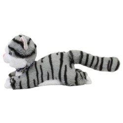Gato Mirruyo Gris Con Sonido Gde