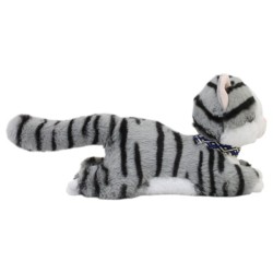 Gato Mirruyo Gris Con Sonido Gde