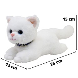 Gato Mirruyo Blanco Con Sonido Gde