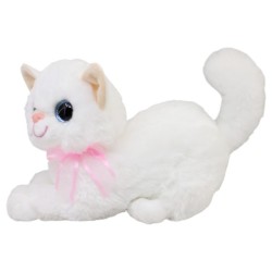 Gato Gatrin Blanco Con Sonido Gde