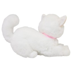 Gato Gatrin Blanco Con Sonido Gde