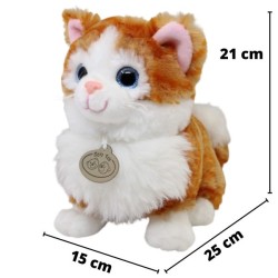 Gato Catsy Tangerine Con Sonido