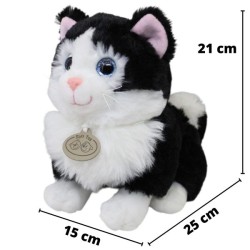 Gato Catsy Negro Con Sonido