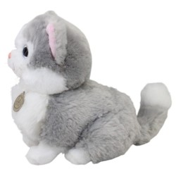 Gato Catsy Gris Con Sonido