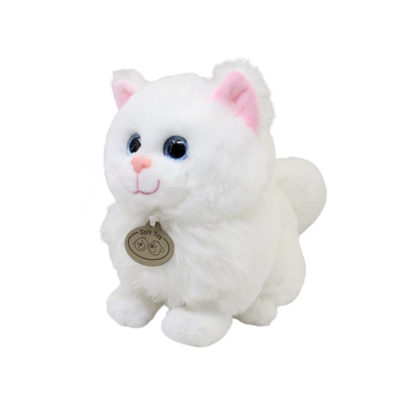 Gato Catsy Blanco Con Sonido