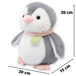 Pingüino Pinguirosso Gris Med