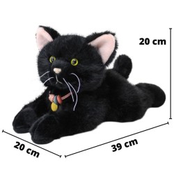 Gato Ronrony Negro Con Sonido Gde