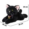 Gato Ronrony Negro Con Sonido Gde