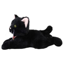 Gato Ronrony Negro Con Sonido Gde